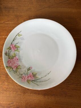 Vintage Plankenhammer Floss Bavaria Germany Margaret Macaulay floral salad plate